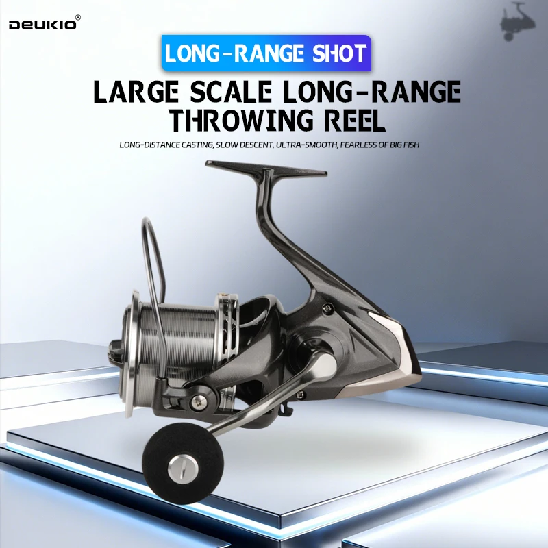 Surf Reel - بكرة صيد دوارة DEUKIO 8000-16000 بقوة