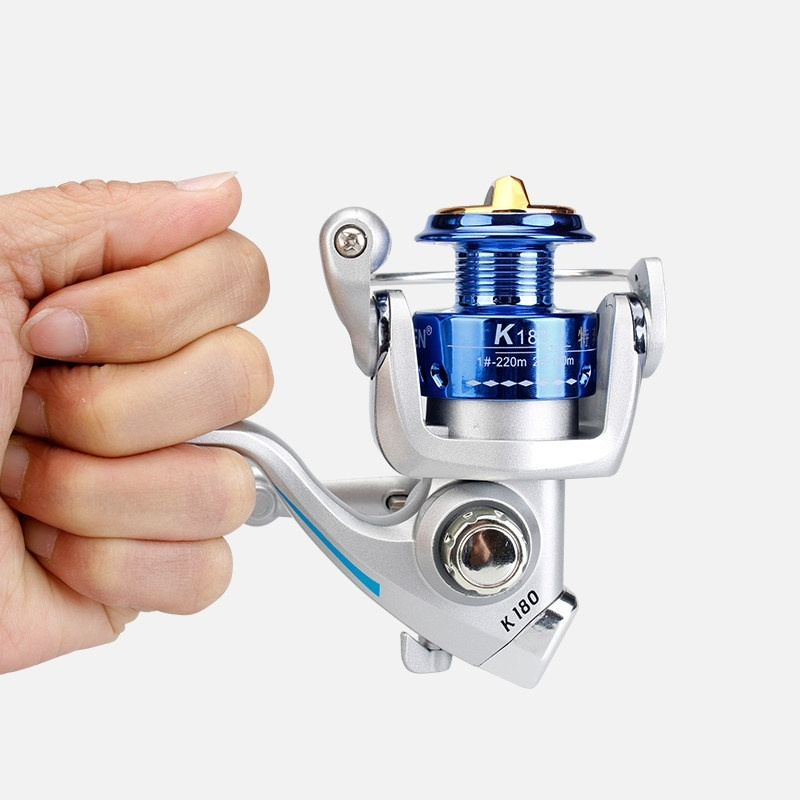 بكرة صيد صغيرة TEBEN K180، مزو - مراجعة Ice Fishing Reel وسعره