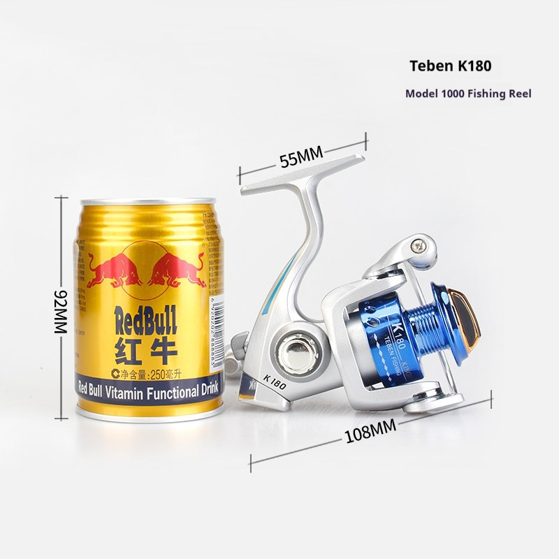 بكرة صيد صغيرة TEBEN K180، مزو - مراجعة Ice Fishing Reel وسعره