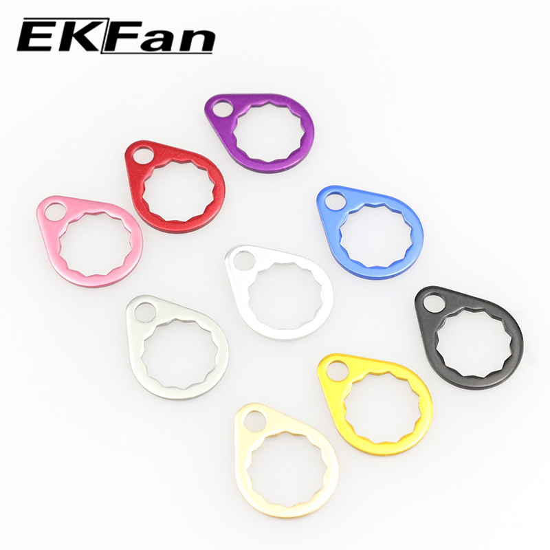EKFan M7 M8 سبيكة المكسرات قفل - مراجعة Reel Drag Knob وسعره