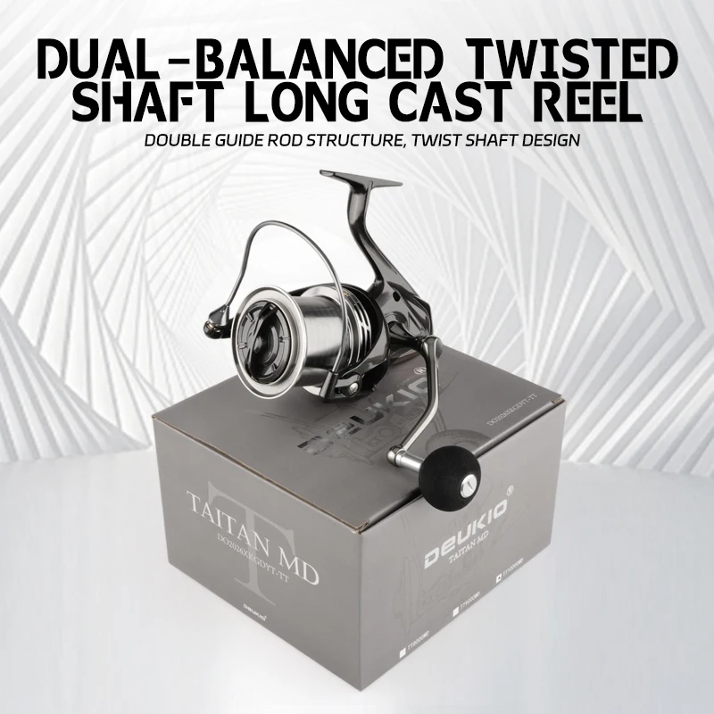 بكرة صيد دوارة DEUKIO 8000-160 - مراجعة Surf Reel وسعره