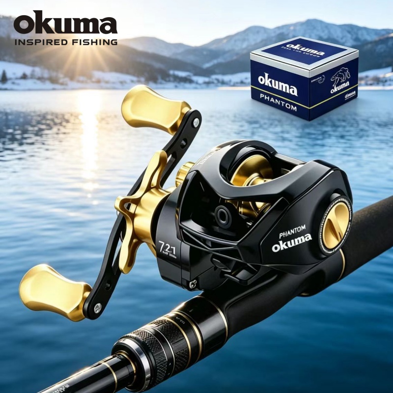 بكرة صيد OKUMA Baitcaster بقوة - مراجعة Surf Reel وسعره